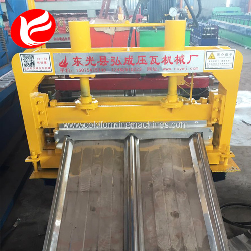 Professional joint hidden roof sheet roll forming machine